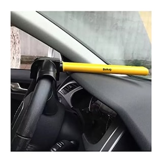 Foto 2 | Candado De Seguridad Bastón Universal Auto/camioneta, Belug Amarillo Negro