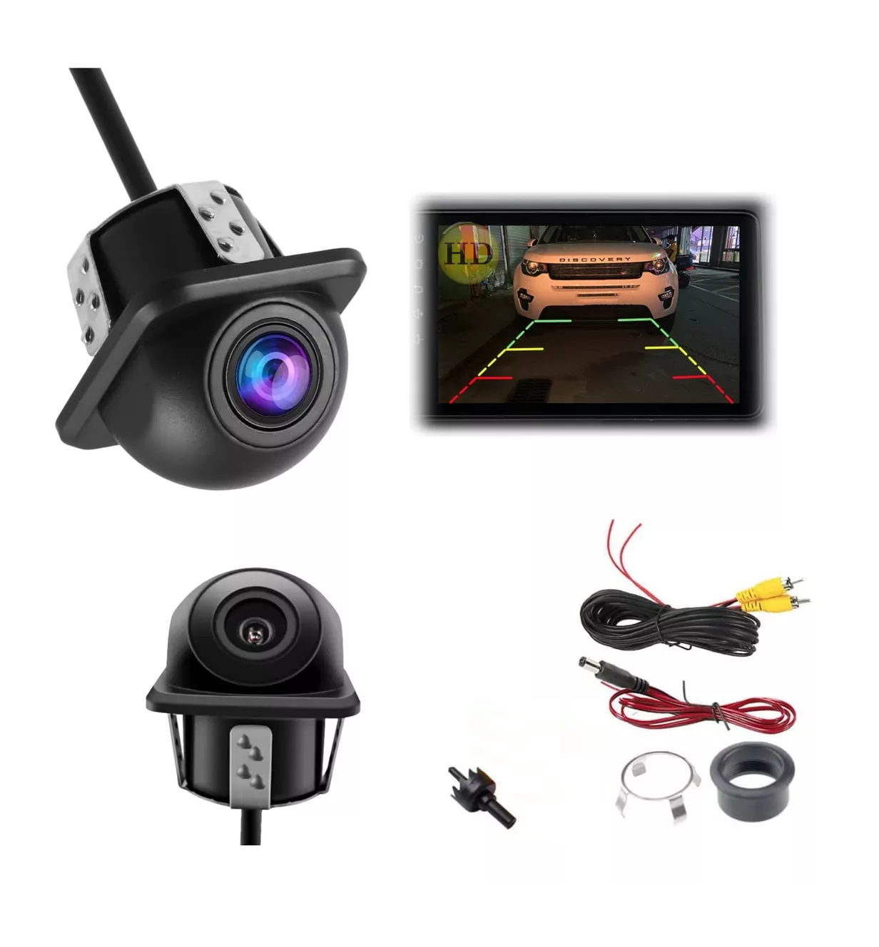 Foto 3 | Camara De Reversa Universal Impermeable Accesorios 170° Hd Negro