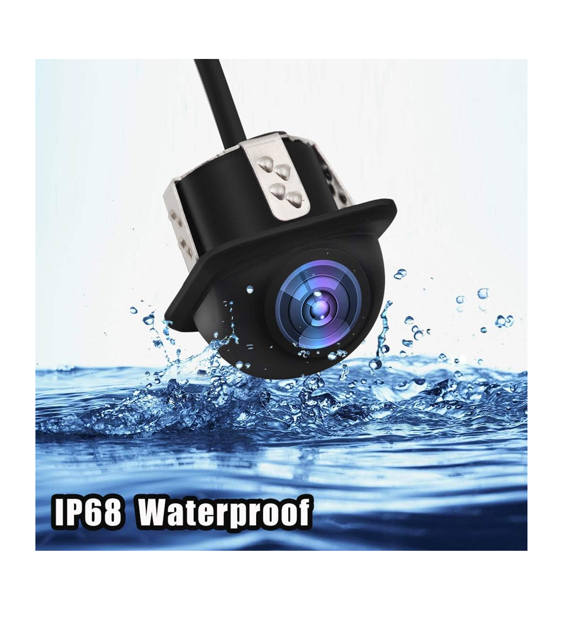 Foto 5 pulgar | Camara De Reversa Universal Impermeable Accesorios 170° Hd Negro