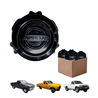Foto 1 | Juego De 4 Tapones De Rueda Para Auto Nissan Pick Up D21 1994-2007 Original