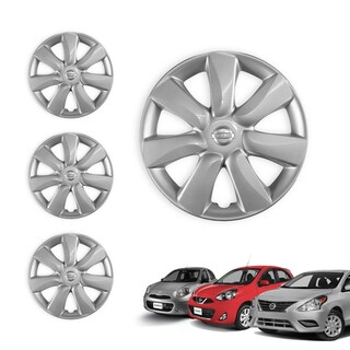 Foto 1 | Juego De 4 Tapones De Rueda Para Auto Nissan March 2011-2013 Original