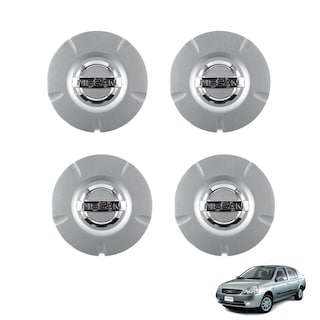 Foto 1 | Tapones de Rueda Nissan 4 Piezas para Auto Platina 2002-2011