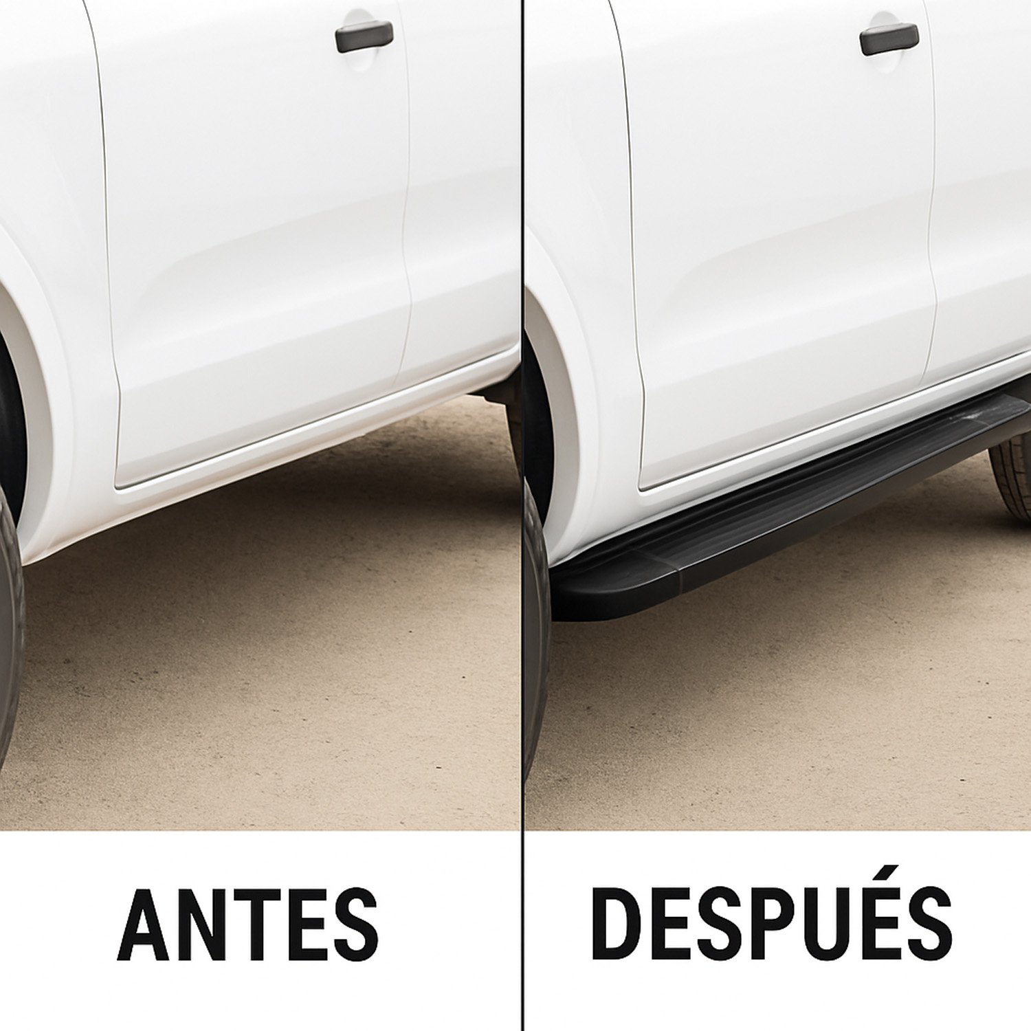 Foto 5 pulgar | Estribos Laterales Fijos Doble Cabina Compatible Con Tacoma 2016–2021 | Dunari Powersports | A1329 | Color Negro
