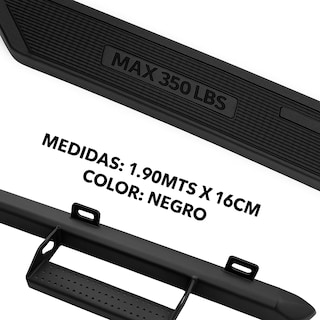 Foto 3 | Estribos Laterales Fijos De 4 Puertas Compatible Con Bronco 2021-2023 | Dunari Powersports | A1252 | Color Negro
