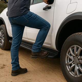 Foto 4 | Estribos Fijos De Acero Para Conversión Raptor Compatible Con Ranger T6 T7 2016–2021 | Dunari Powersports | A0