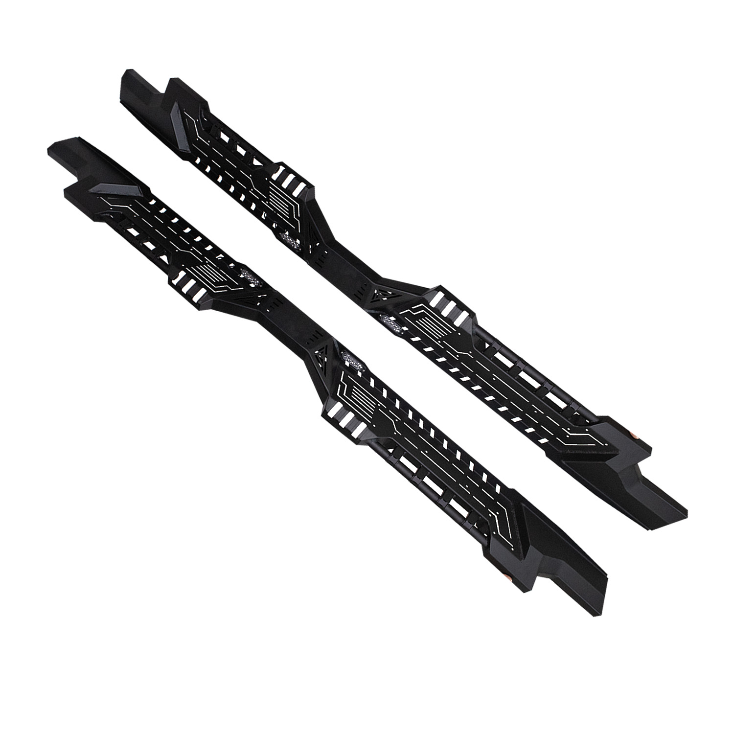 Foto 2 pulgar | Estribos Laterales Estilo Hamer Compatible Con Tacoma 2016–2022 | Dunari Powersports | A1469 | Color Negro