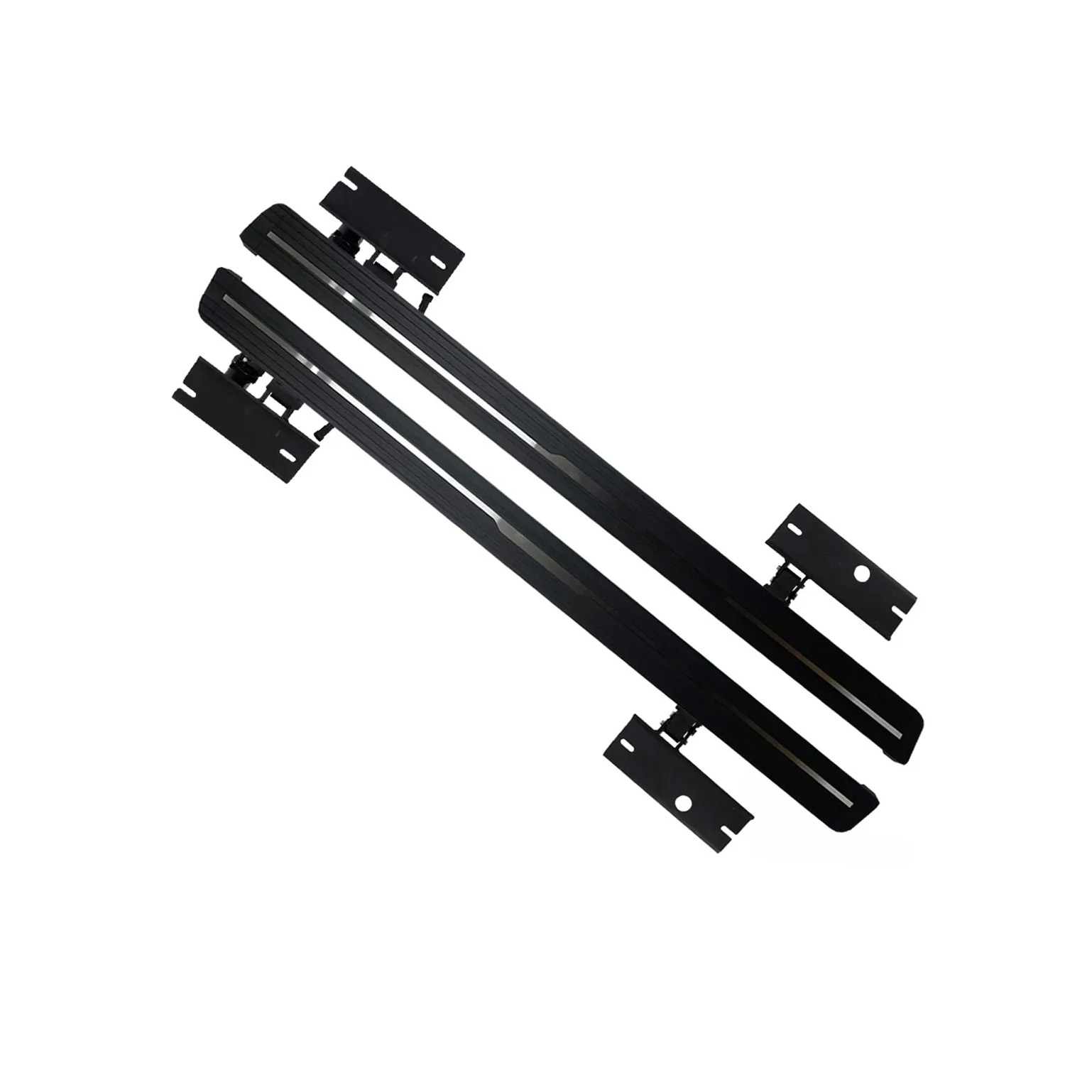Estribos Electricos  Automaticos Compatible Con Amarok 2010-2024 | Dunari Powersports | A1749 | Color Negro