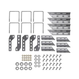Foto 5 | Estribos Laterales Universales Para Camioneta 4x4 Pickup Doble Cabina | Arizone Autoparts | A1636 | Color Blanco