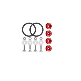 Foto 1 | Sujetadores Facia Plano Tornillo Liga Bumper Eo Safe Imports Esi-13473 Rojo