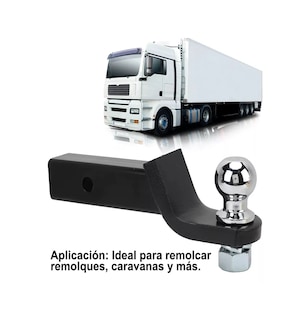 Foto 2 | Kit Arrastrador Universal Etiquetas Acoples Bolas Pernos Negro
