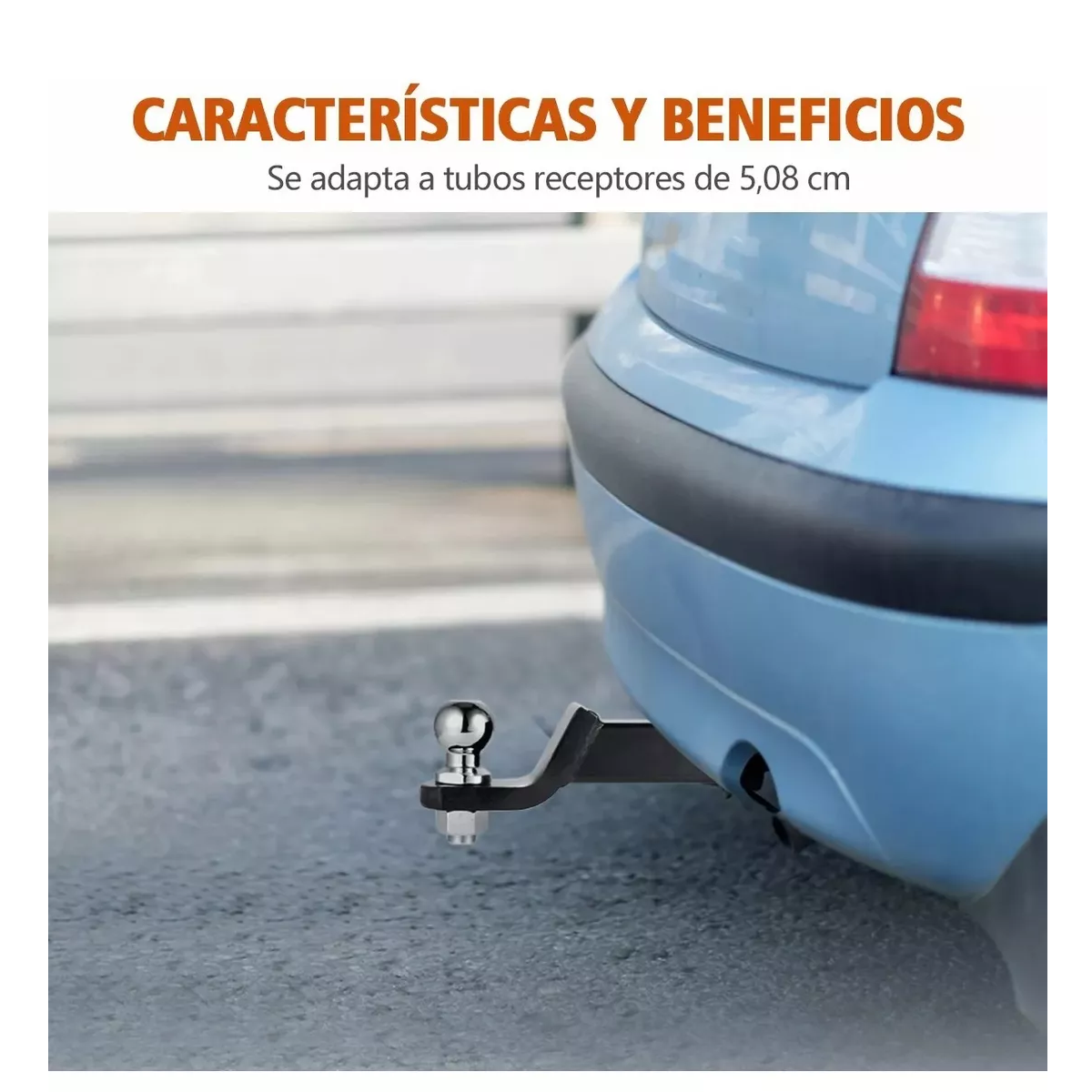 Foto 6 pulgar | Kit De Arrastre Lengüeta Cople Bola Perno Y Remolque Eo Safe Imports Esi-13907-1 Negro
