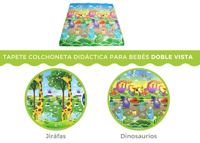 Foto 2 | Tapete de Bebé Innova Multicolor
