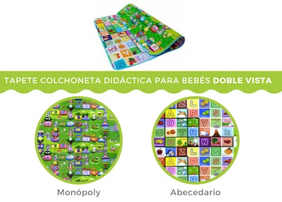 Foto 2 | Tapete de Bebé Innova Multicolor