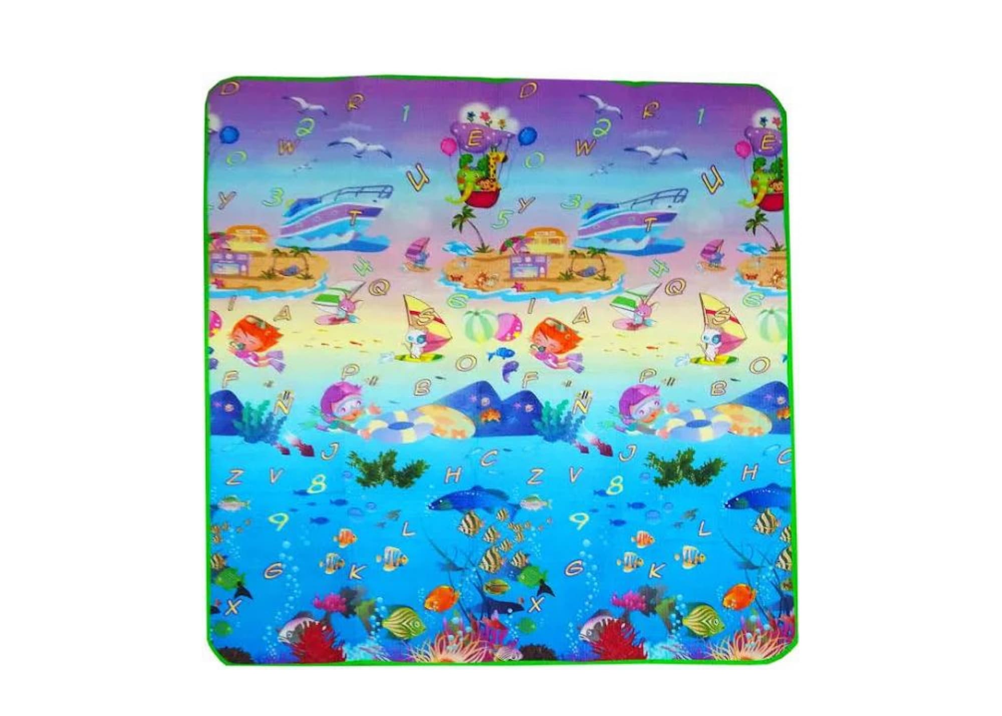 Tapete de Bebé de 2 x 180 cm Iliosinnova Mar Doble Vista $679