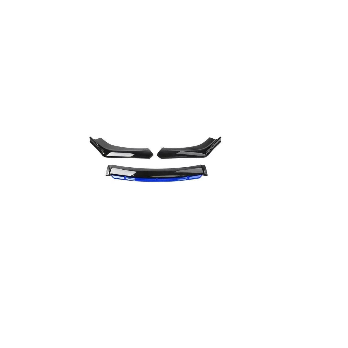 Foto 3 pulgar | Lip Delantero Filo Facia Splitter Auto Universal Eo Safe Imports Esi-13475 Azul 5 Piezas