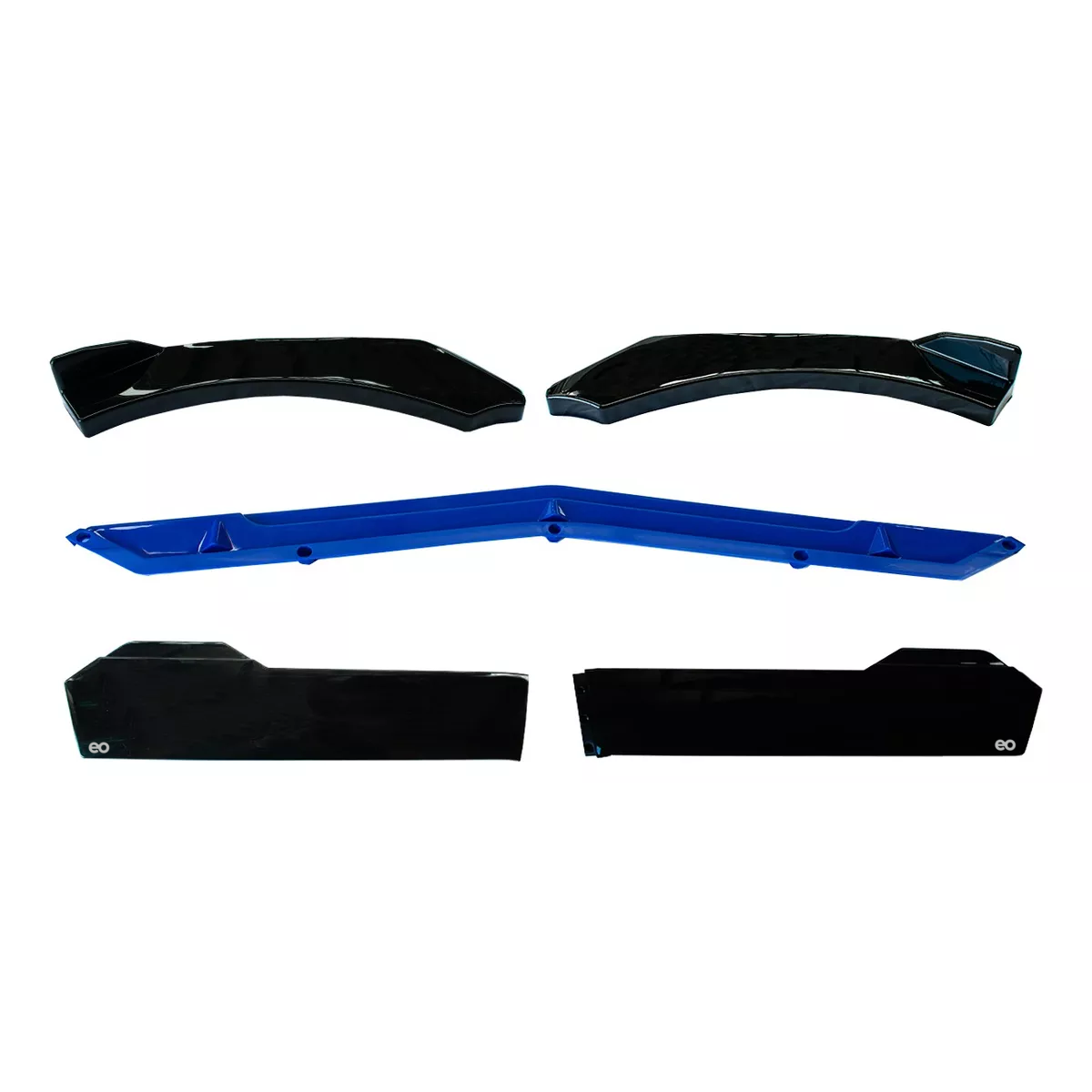 Foto 1 | Lip Delantero Filo Facia Splitter Auto Universal 5 Pzs Eo Safe Imports Esi-13475-1 Azul