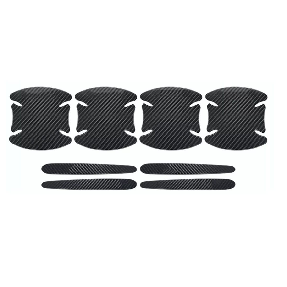 Foto 2 pulgar | Set Protector de Manijas Exterior Eo Safe Imports ESI-10016 Negro para 4 Puertas