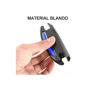 Foto 3 | Protector Manijas Exterior 4 Puertas Tipo Fibra Eo Safe Imports Esi-10298 Negro