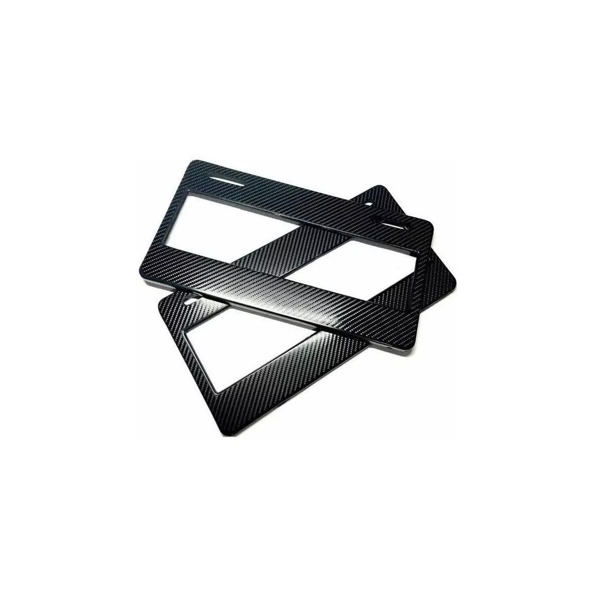 Foto 1 | Porta Placas Fibra de Carbono Eo Safe Imports Esi-7491 color Negro