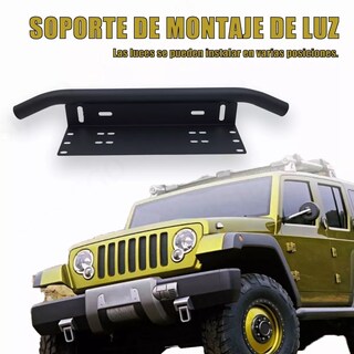 Foto 3 | Soporte De Portalámparas Para Matrícula Eo Safe Imports Esi-11504 Negro