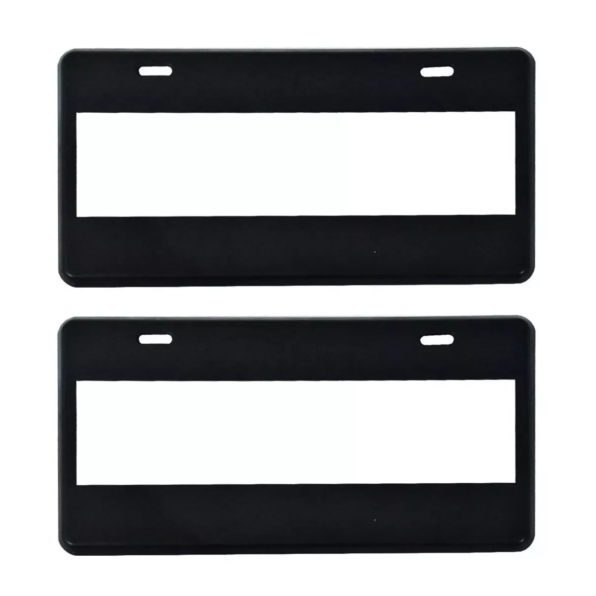 Juego de Porta Placas Eo Safe Imports Esi-13468  Negro