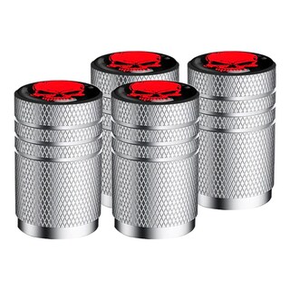 Foto 1 | Tapones de Aire para Auto Fullcarzone Mxkld-012 4 Piezas color Plata