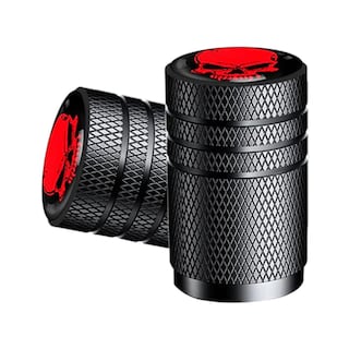 Foto 1 | Tapón Válvulas de Llantas FullCarZone Mxkld-001 color Negro 2 PZAS