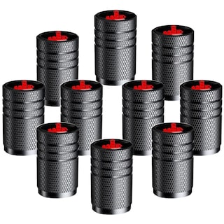 Foto 2 | Tapones de Válvulas para Auto FullCarZone MXFGV-005 color Negro 10 Piezas