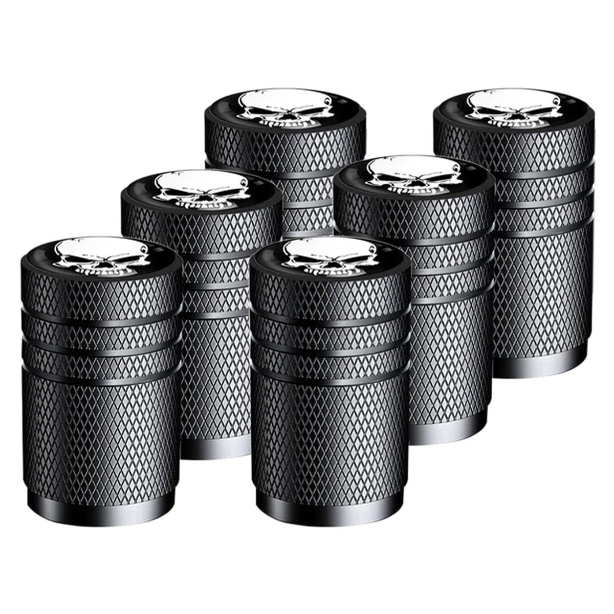 Tapones de Válvulas de Llantas FullCarZone MXKLD-008 color Negro 6 Piezas $374