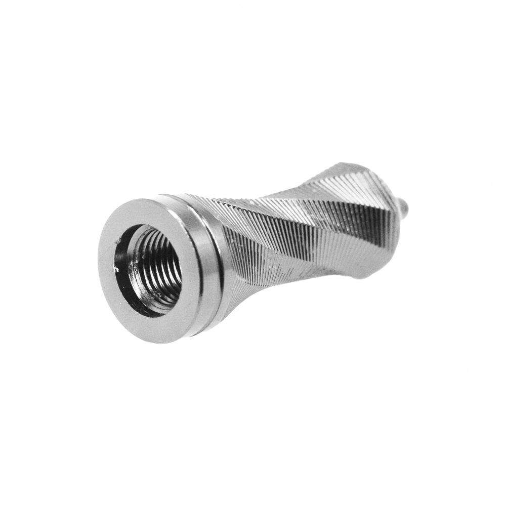 Foto 4 pulgar | Tapón De Válvula Decorativo Para Moto Rasen, Diseño Espiral Aluminio
