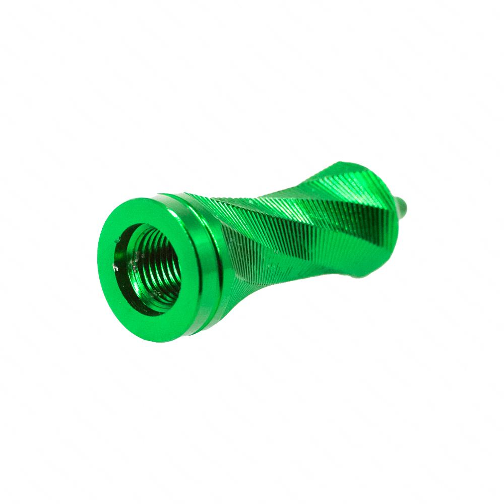 Foto 4 pulgar | Tapón De Válvula Decorativo Para Moto Rasen, Diseño Espiral Aluminio