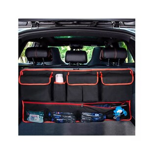 Foto 2 | Organizador Maletero Para Asiento Coche Bolsa Con Bolsillos Eo Safe Imports Esi-13822 Negro