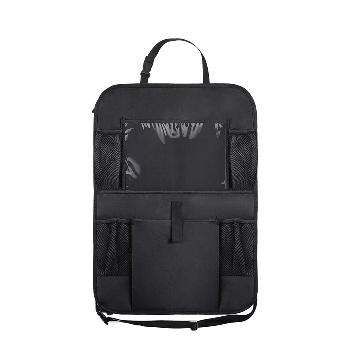Foto 2 pulgar | Organizador Asiento Trasero Para Auto Tablet Celular Botella Eo Safe Imports Esi-18327 Negro