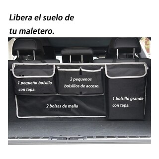 Foto 4 | Organizador De Maletero De Coche, Organizador Colgante Eo Safe Imports Esi-18648 Negro