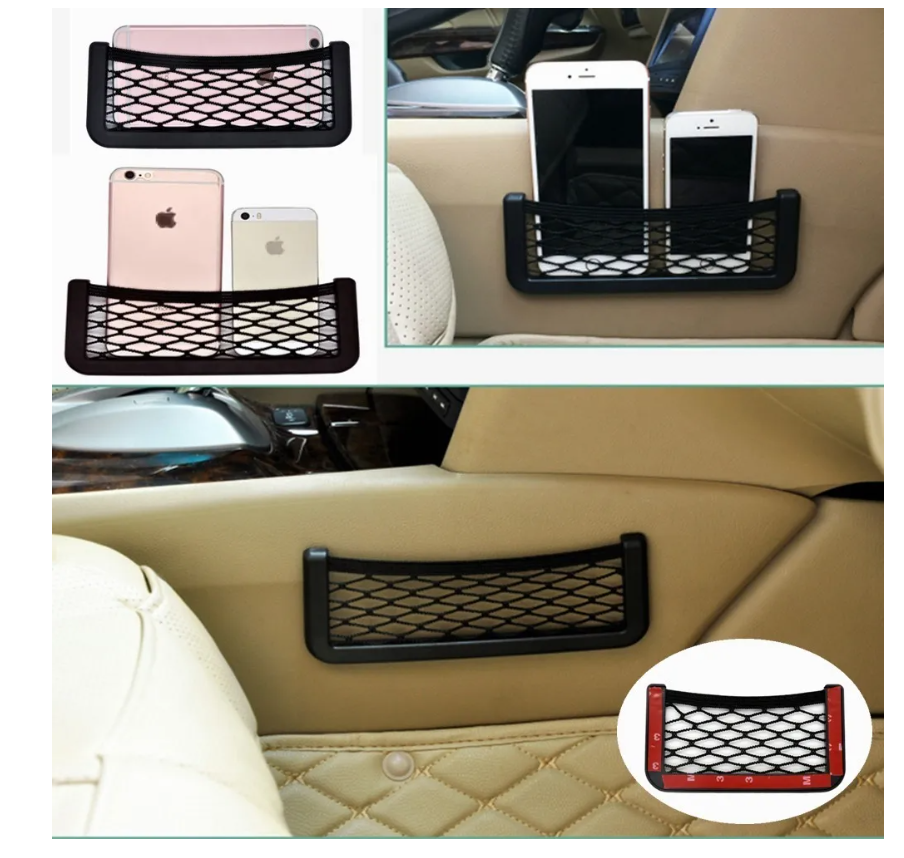 Foto 6 pulgar | Bolsa Organizadora De Cuero Para Visera De Coche Multiusos