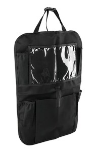 Foto 4 | Organizador Asiento Trasero Para Auto Tablet Celular Botella Color Negro