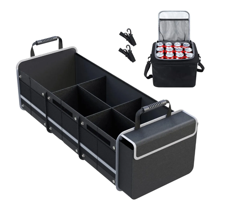 Foto 1 | Organizador De Maletero De Coche Plegable Con Bolsa Térmica