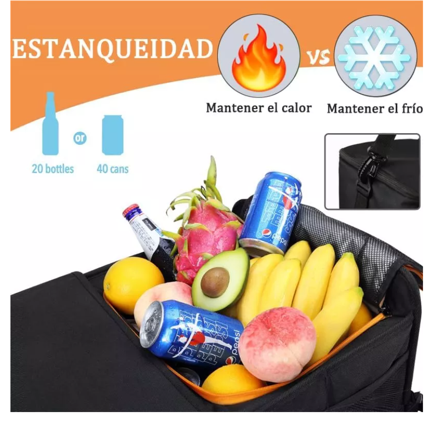 Foto 6 pulgar | Organizador Cajuela Para Auto Premium Plegable Y Bolsa Malla