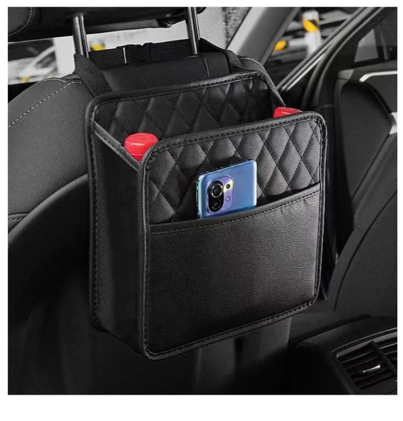 Foto 5 pulgar | Organizador De Respaldo De Silla De Coche/con Bolsa De Malla