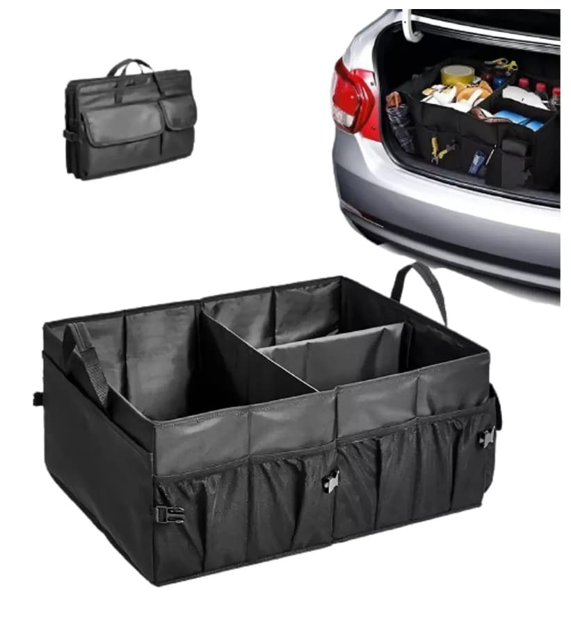 Organizador Cajuela Interior Plegable Impermeable Automovil $499