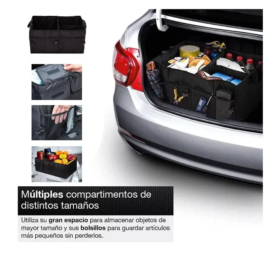 Foto 3 pulgar | Organizador Cajuela Interior Plegable Impermeable Automovil