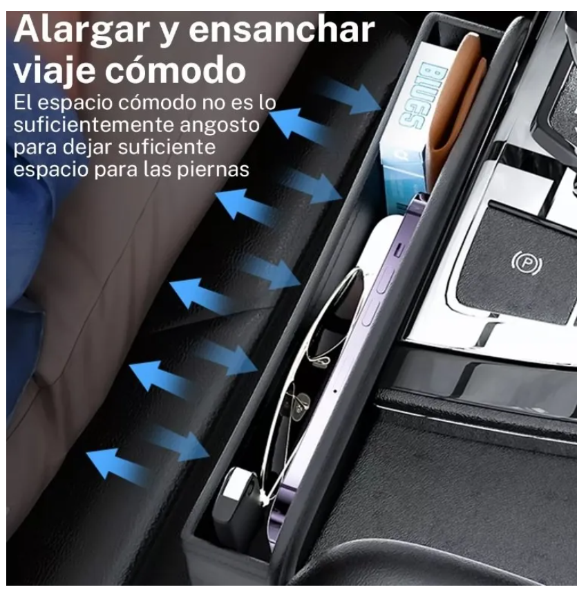 Foto 3 | Multiusos Caja Organizadora Para Lateral Asiento De Auto