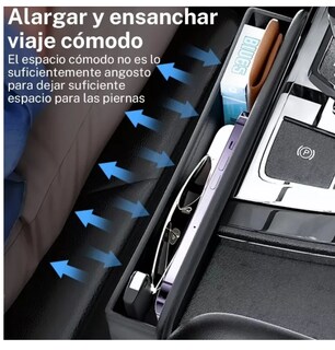 Foto 3 | Multiusos Caja Organizadora Para Lateral Asiento De Auto