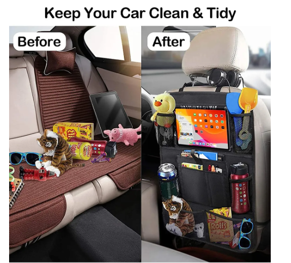 Foto 6 | Organizador Para Asiento Trasero Para Auto Universal 2pcs