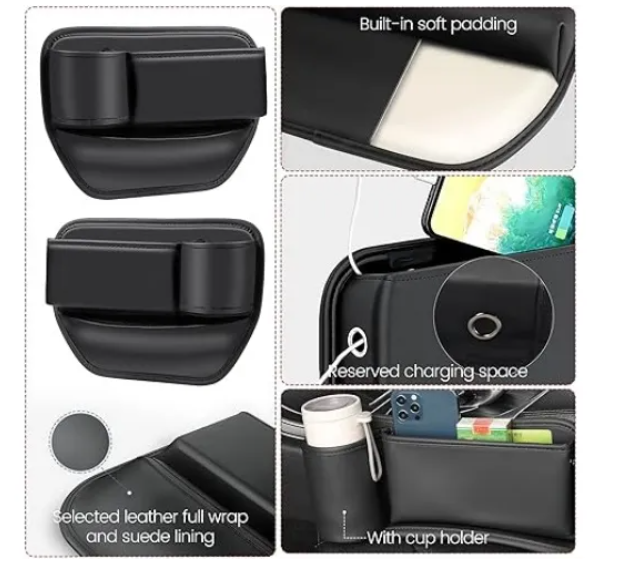 Foto 4 pulgar | Organizador De Coche Ajustable De 2 Piezas Para Teléfono Cel