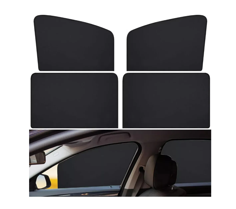 Foto 1 | 4pcs Parasol Lateral Magnético Con Protección De Privacidad