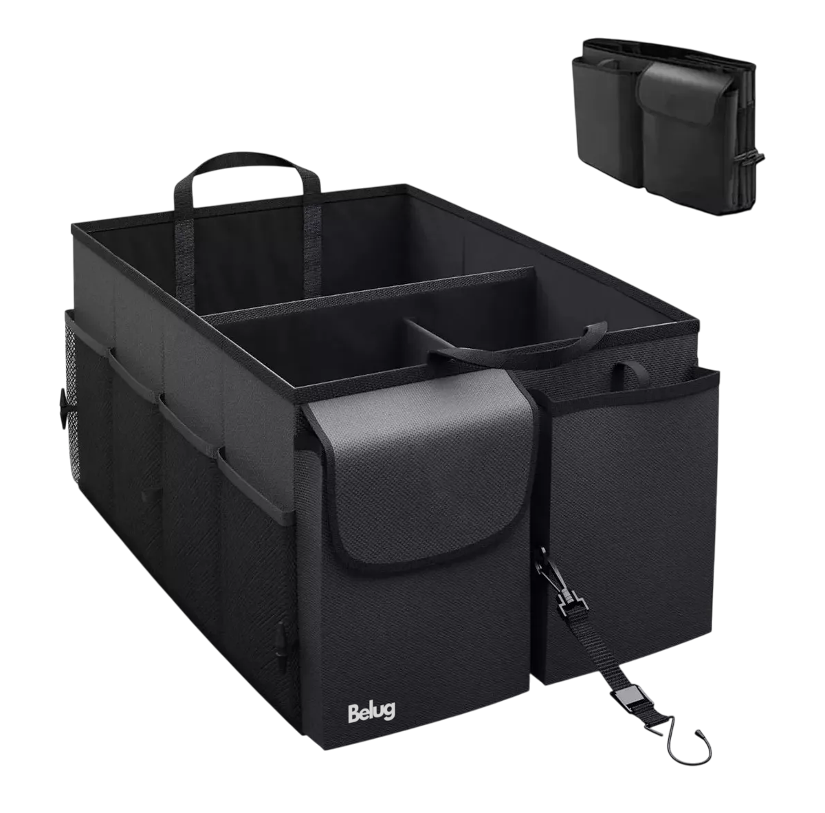 Foto 2 pulgar | Organizador Belug Cajuela Para Auto Accesorios Camionetas Plegable Negro