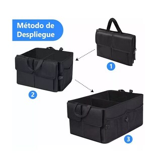Foto 3 | Organizador De Cajuela Plegable Ligero Impermeable Automóvil Eo Safe Imports Esi-4758 Negro