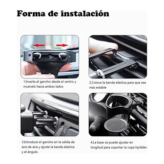 Foto 2 | Portavasos Ajustable Para Coche Eo Safe Imports Esi-19987 Negro