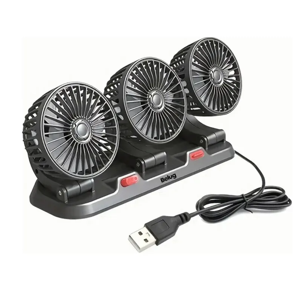 Foto 1 | Ventilador Para Auto De 360 Grados Belug  Para El Tablero Del Coche Con Usb
